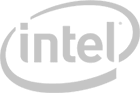 Logo Intel transparent